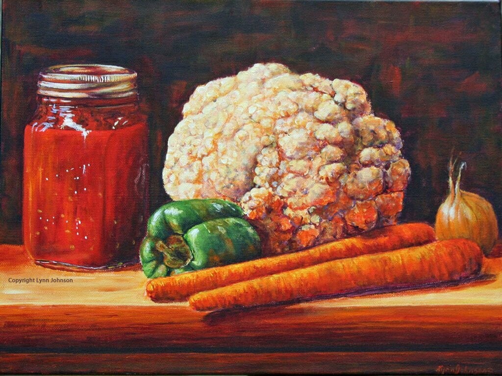 Country Cooking, 12x16