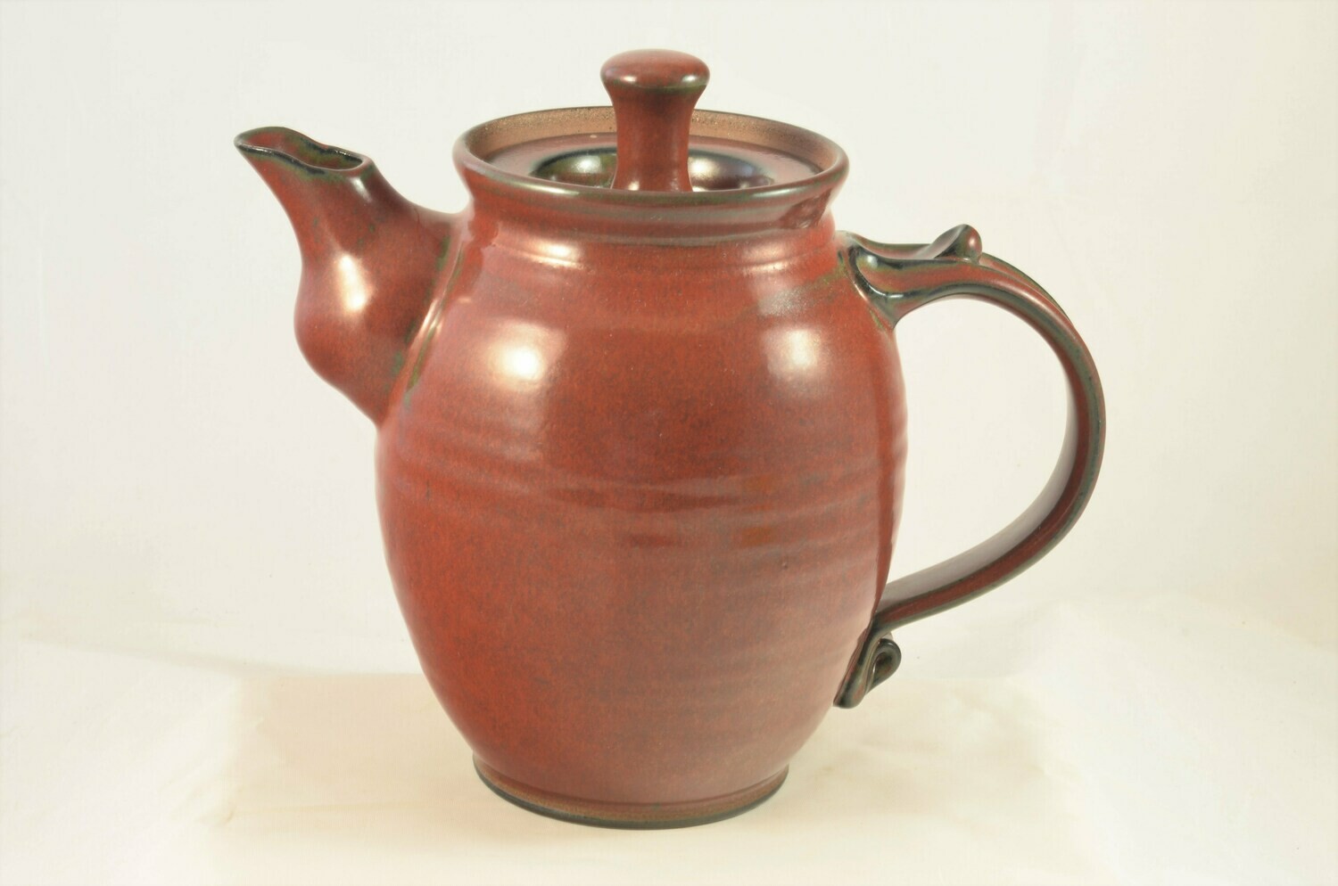 Teapot Iron Red