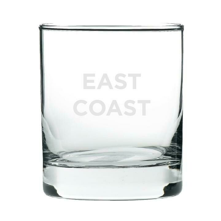 East Coast Rocks Glass