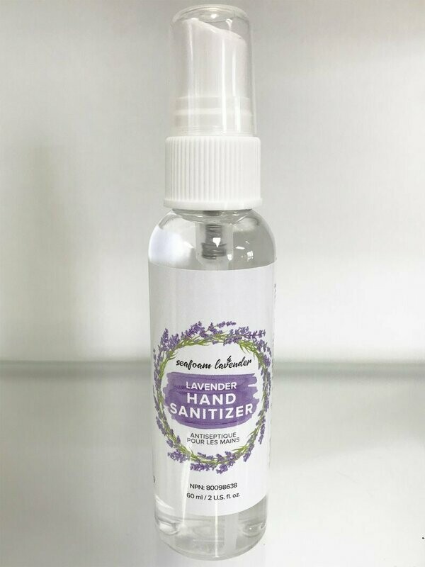 Hand Sanitizer- Seafoam Lavender 