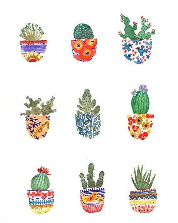 Cactus Pots - Sarah Duggan