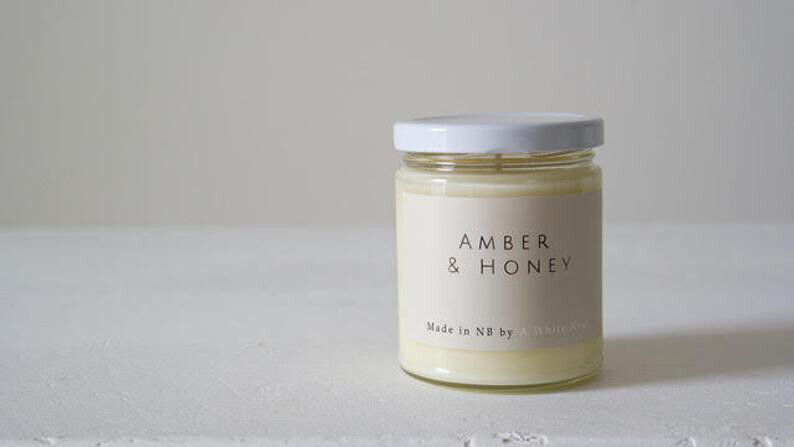 Amber & Honey Candle