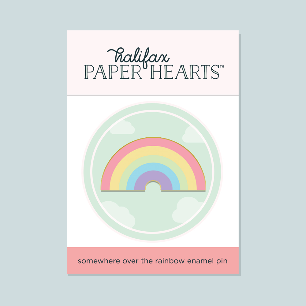 Rainbow Enamel Pin