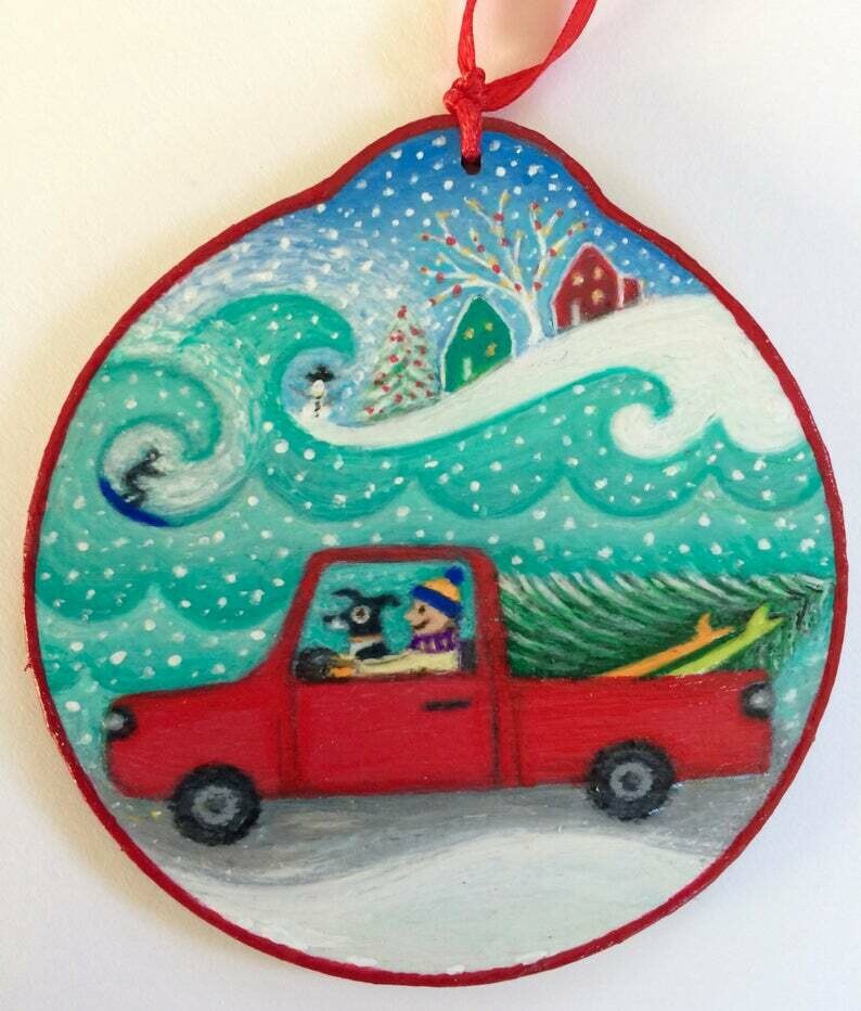 Truck Ornament- Krooked House