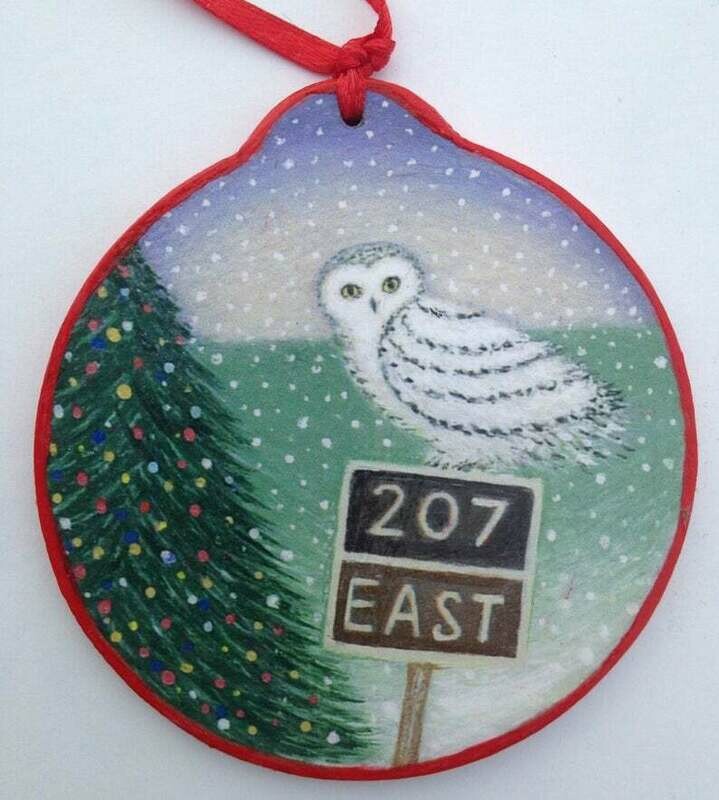 Owl Ornament- Krooked House