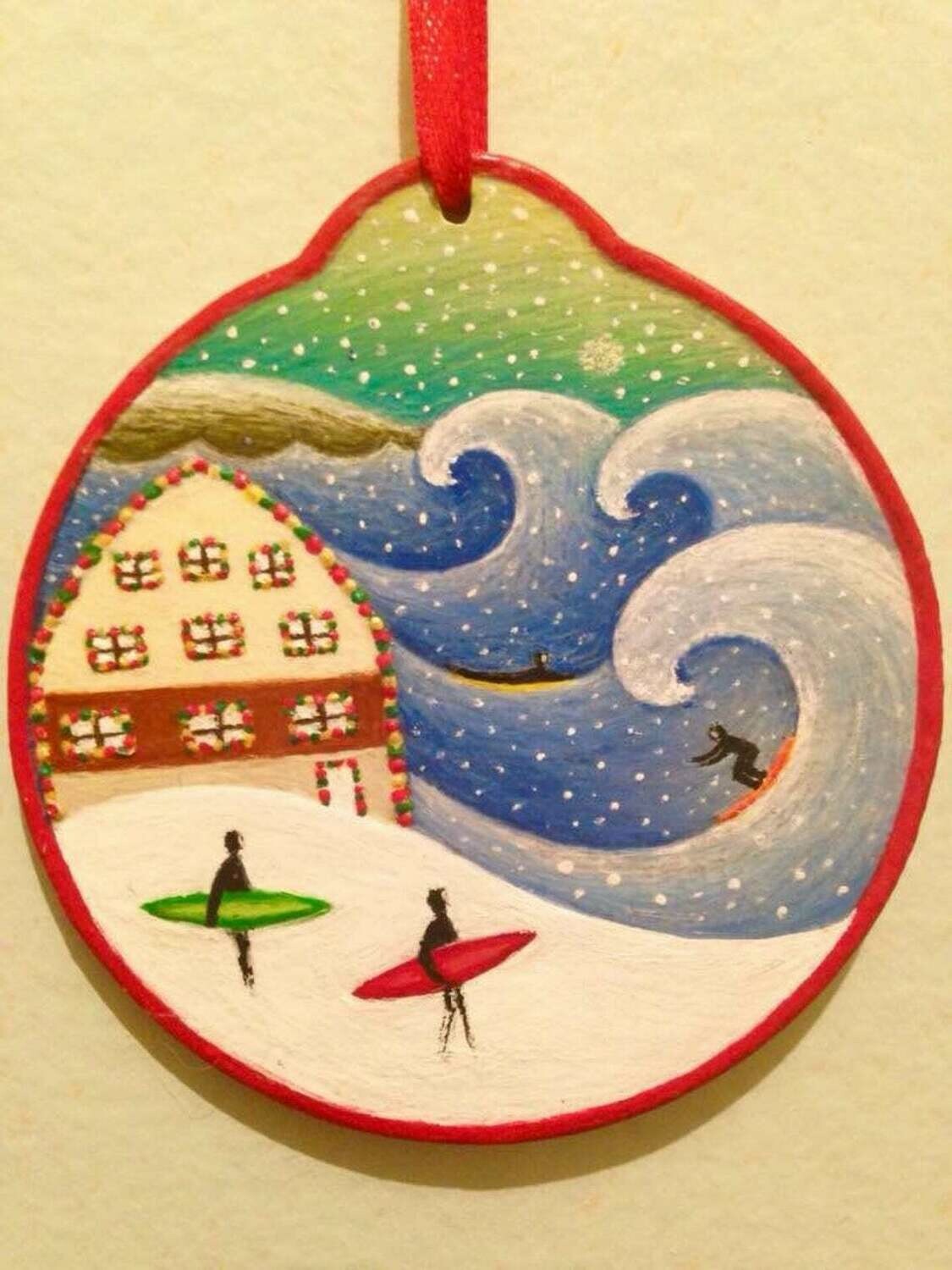 Surfers Ornament- Krooked House
