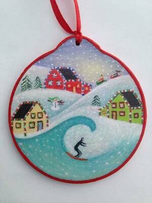 Village Ornament- Krooked House Village Ornament- Krooked House