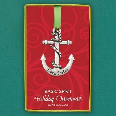 Nova Scotia Anchor Ornament- Basic Spirit
