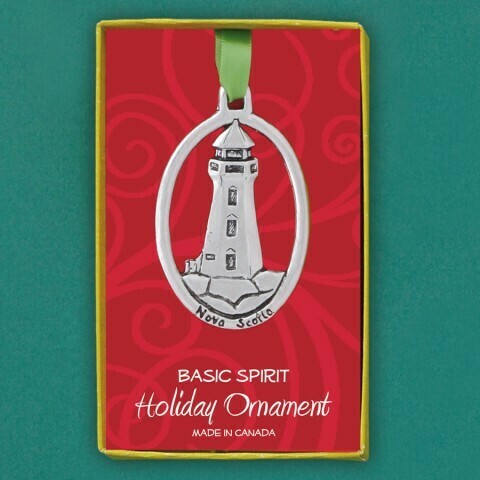 Nova Scotia Lighthouse Ornament- Basic Spirit 