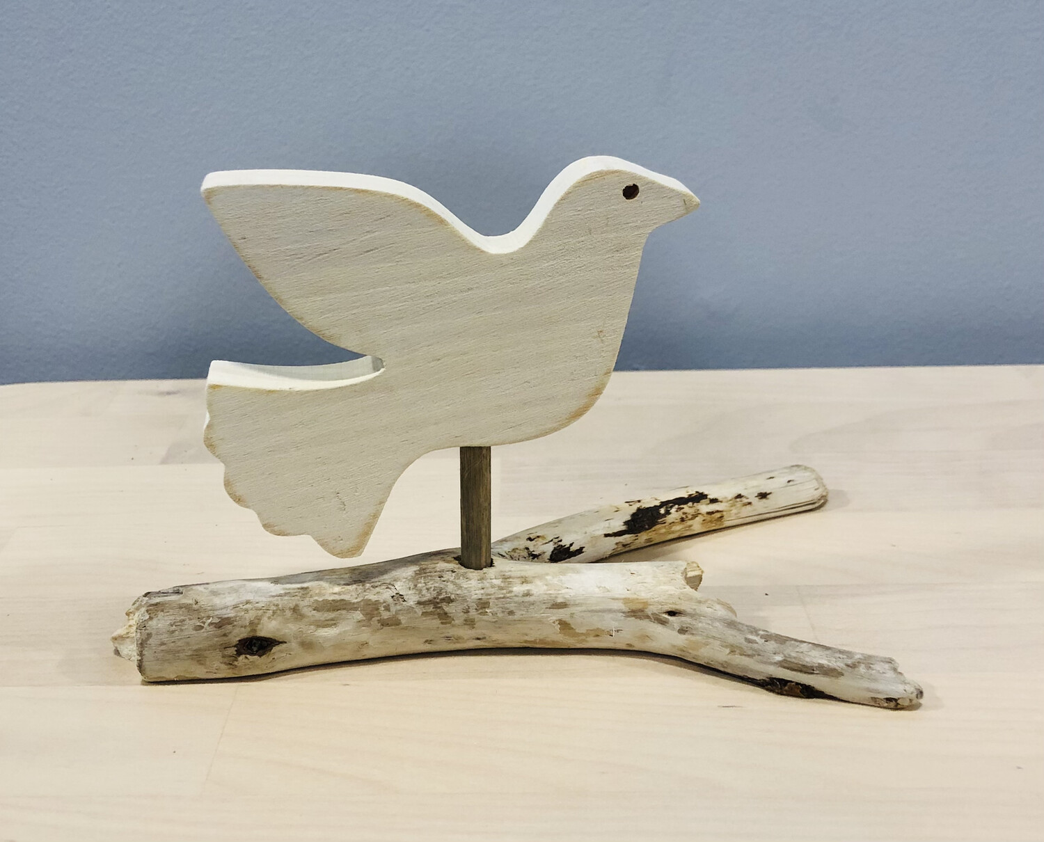 Dove on Driftwood - Jerry Walsh