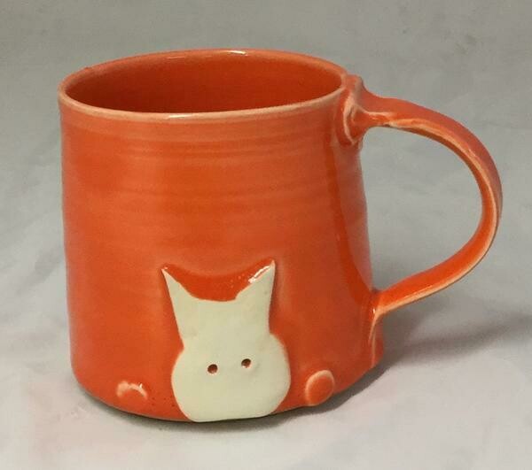Orange Cat Mug GA