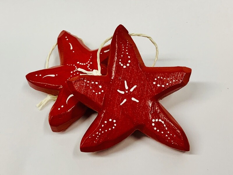 Red Sea Star Ornament- Timberdoodle