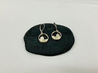Maple Leaf Drop Earrings- Allyson Simmie