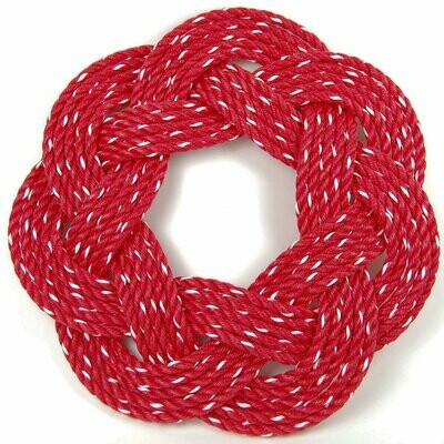 Red Lobster Rope Wreath 16&quot;