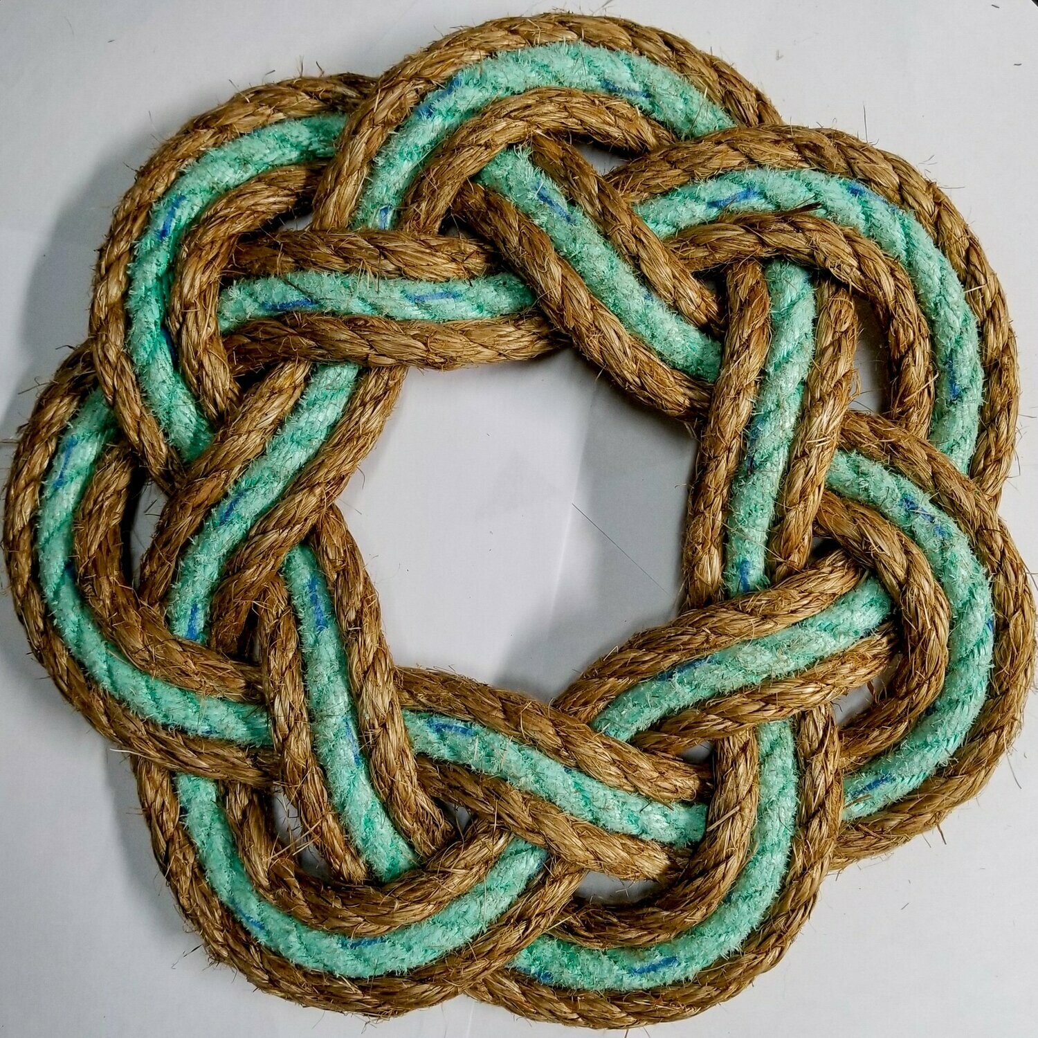 Swirl Wreath Reclaimed & Manilla - All for Knot