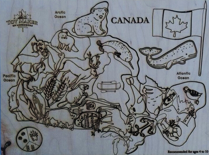 Canada Map Puzzle