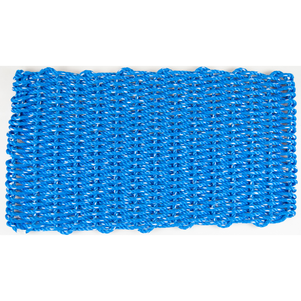 Lobster Rope Mat 18x36, Blue - All for Knot