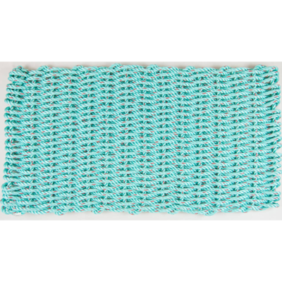 Aqua Lobster Rope Doormat 32" x 18"