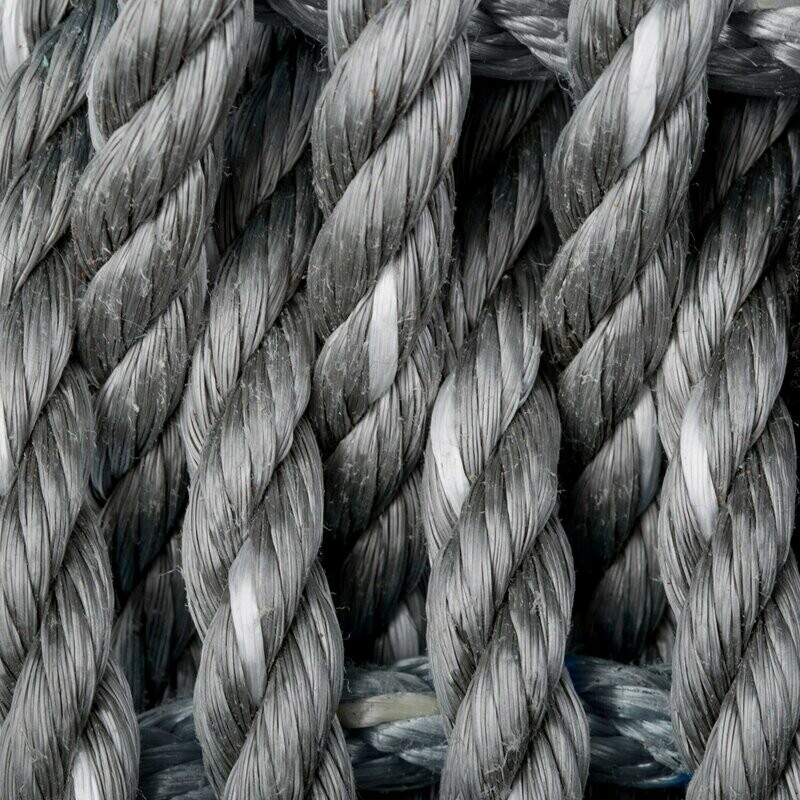 Grey Lobster Rope Doormat 32" x 18"