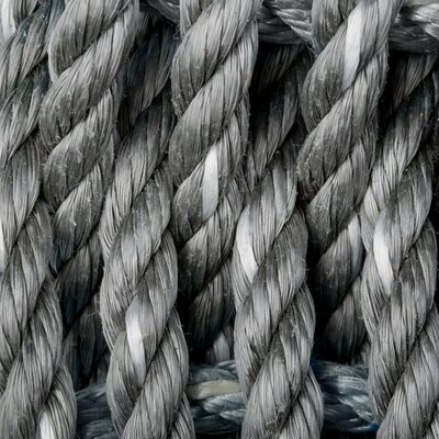 Grey Lobster Rope Doormat 32" x 18"