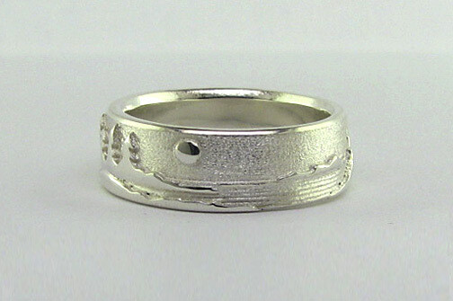 Canadian Landscape Ring size 8- Allyson Simmie
