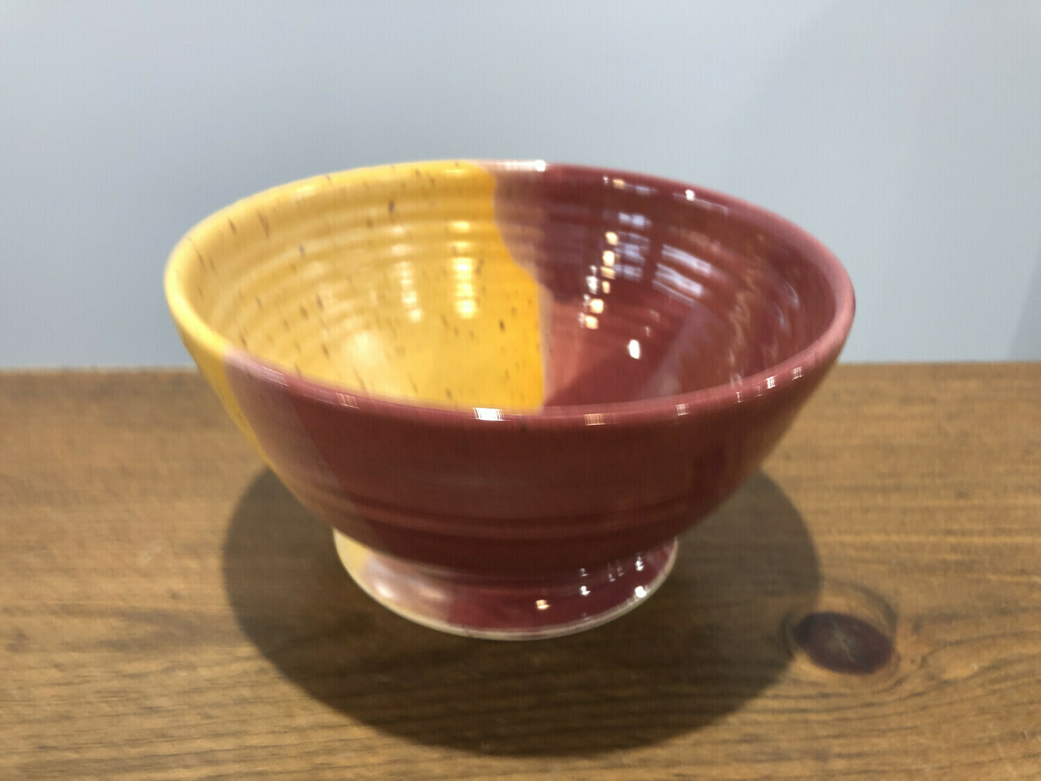 Red &amp; Yellow Medium Bowl - Alicia Kate