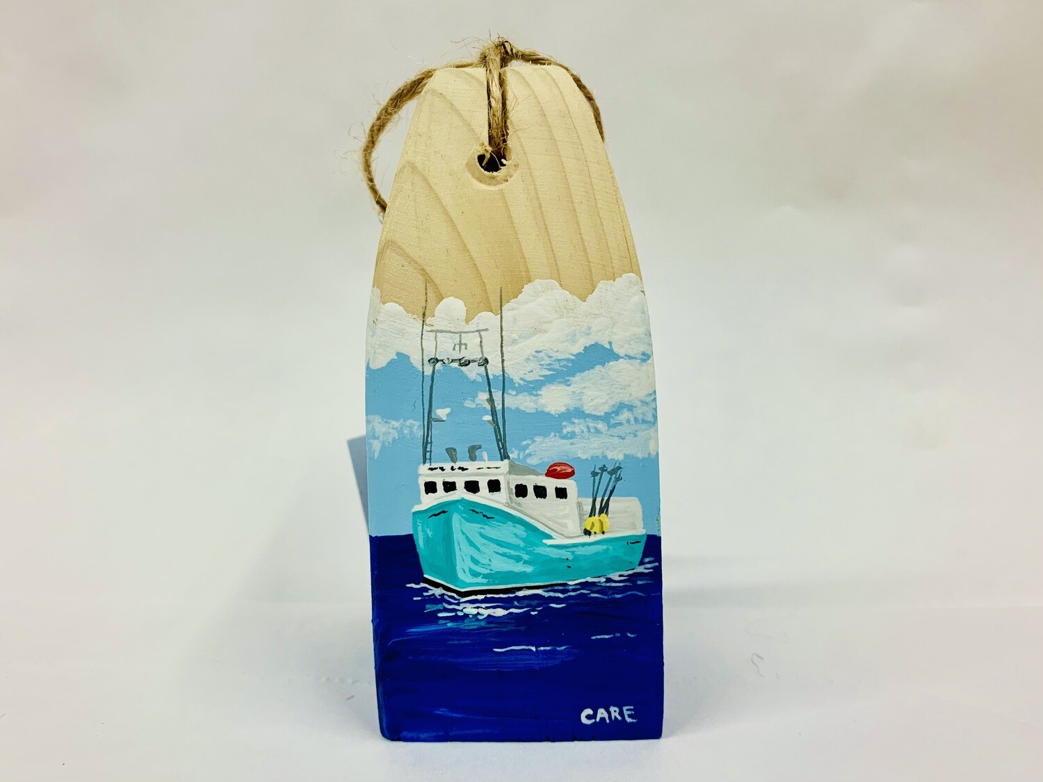 Blue Fishing Boat Buoy - Care Garrison