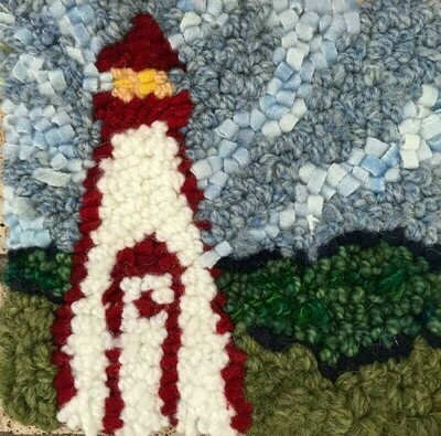 Lighthouse- Rug Hooking Kit Lighthouse- Rug Hooking Kit