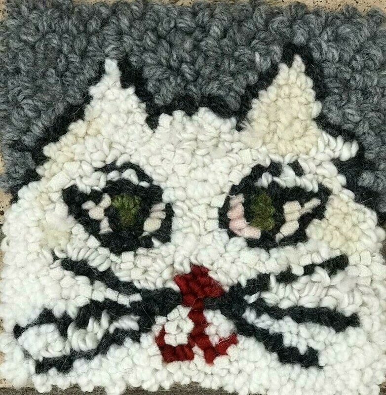 Meow- Rug Hooking Kit