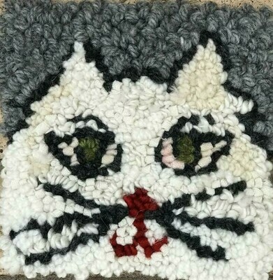 Meow- Rug Hooking Kit Meow- Rug Hooking Kit