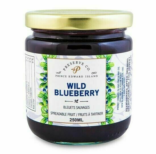Wild Blueberry 250ml- PEI Preserve Co.