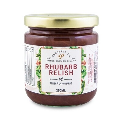 Rhubarb Relish 250ml- PEI Preserve Co.