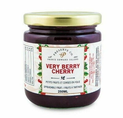 Very Berry Cherry 250ml- PEI Preserve Co.