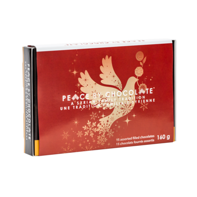 Holiday Assorted 15 Chocolates- Peace by Chocolate