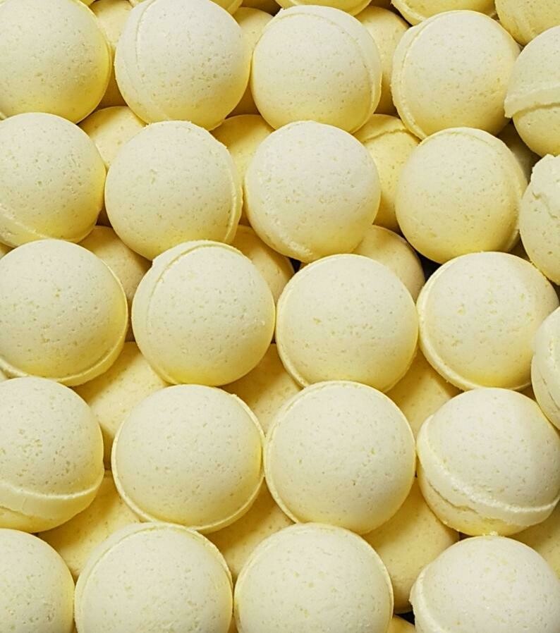 Pina Colada Bath Bomb- Little Luxuries Pina Colada Bath Bomb- Little Luxuries