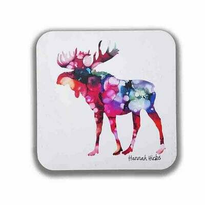 Moose Coaster Set- Hannah Hicks