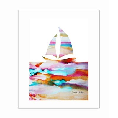 Sailboat Print - Hannah Hicks Sailboat Print - Hannah Hicks