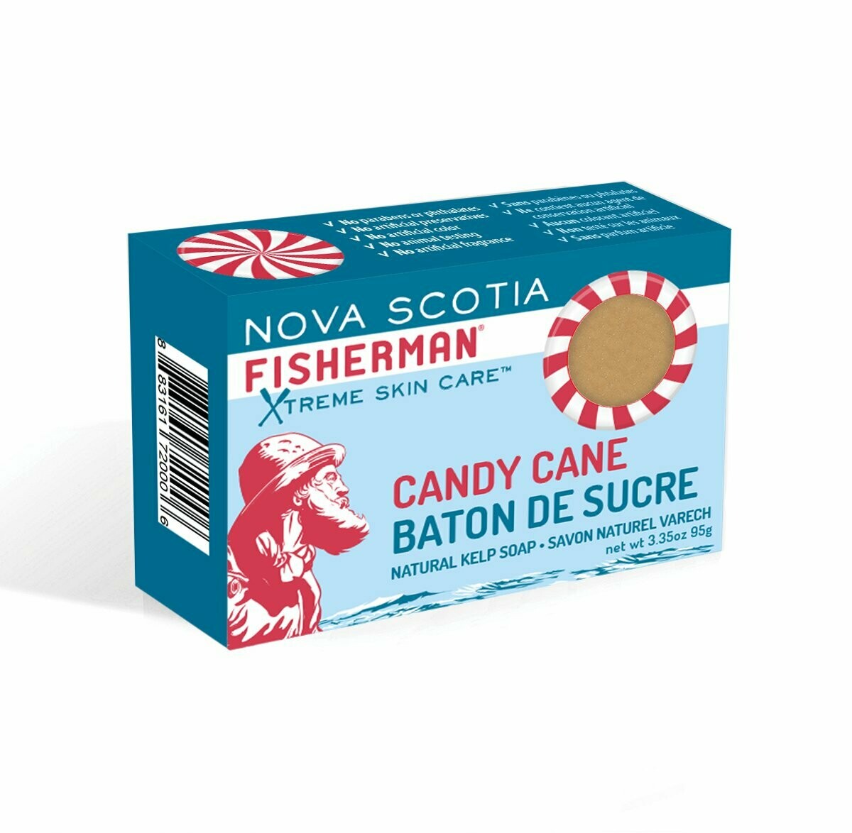 NS Fisherman Soap- Candy Cane