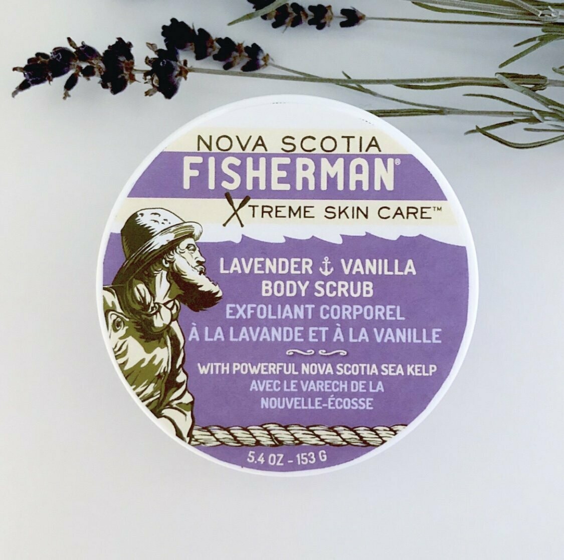 Lavender and Vanilla Scrub- NS Fisherman 
