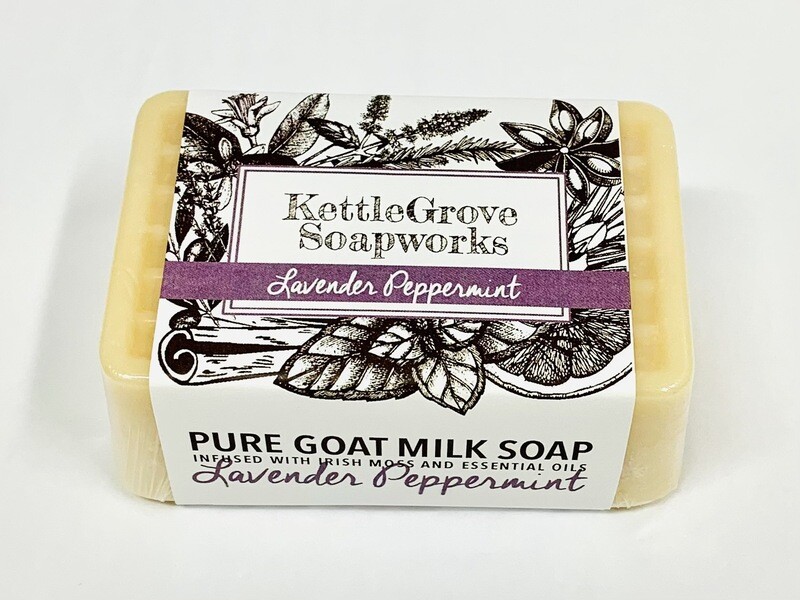 Lavender Peppermint Goat Milk Soap- KettleGrove
