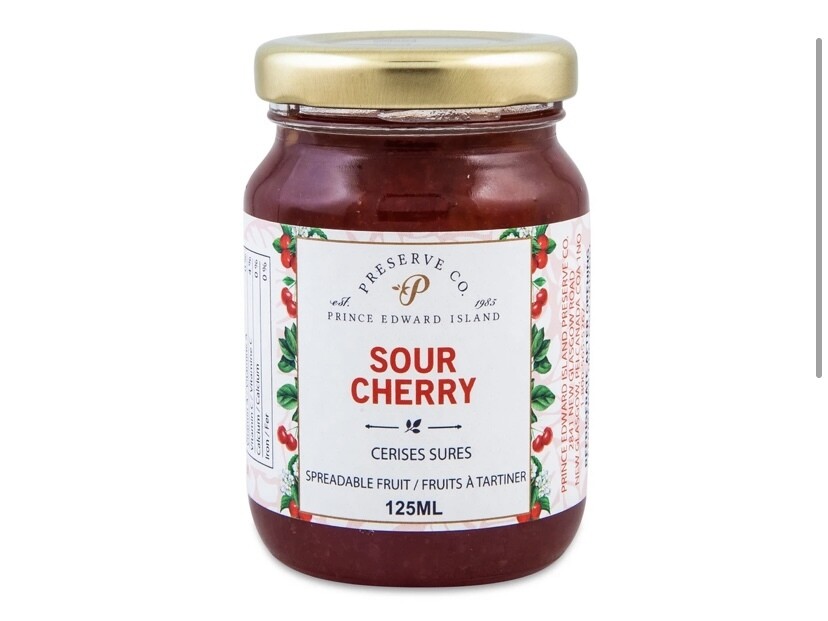 Sour Cherry Marmalade 125ml- PEI Preserve Co.