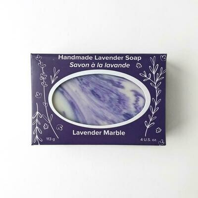 Lavender Marble Soap