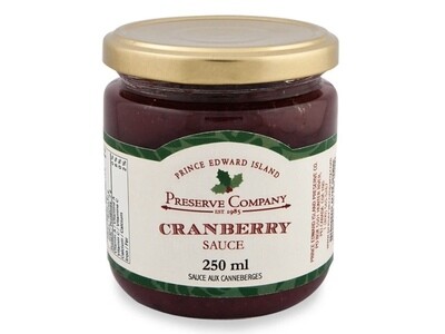 Cranberry Sauce 250ml, PEI