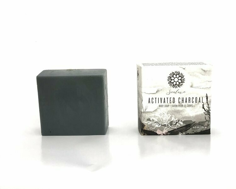 Activated Charcoal Soap - SeaLuxe