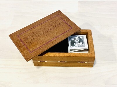 Small Mini Box, Mahogany - Tam Fleming
