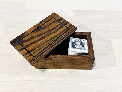 Small Mini Box, Dark Wood - Tam Fleming