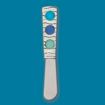 Blue Waves Pate Knife - Basic Spirit