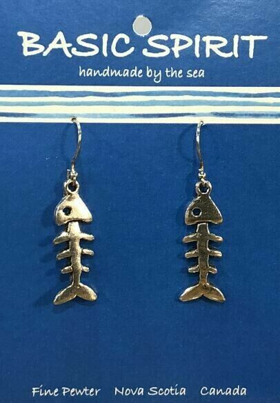 Fish Bones Earrings - Basic Spirit Fish Bones Earrings - Basic Spirit