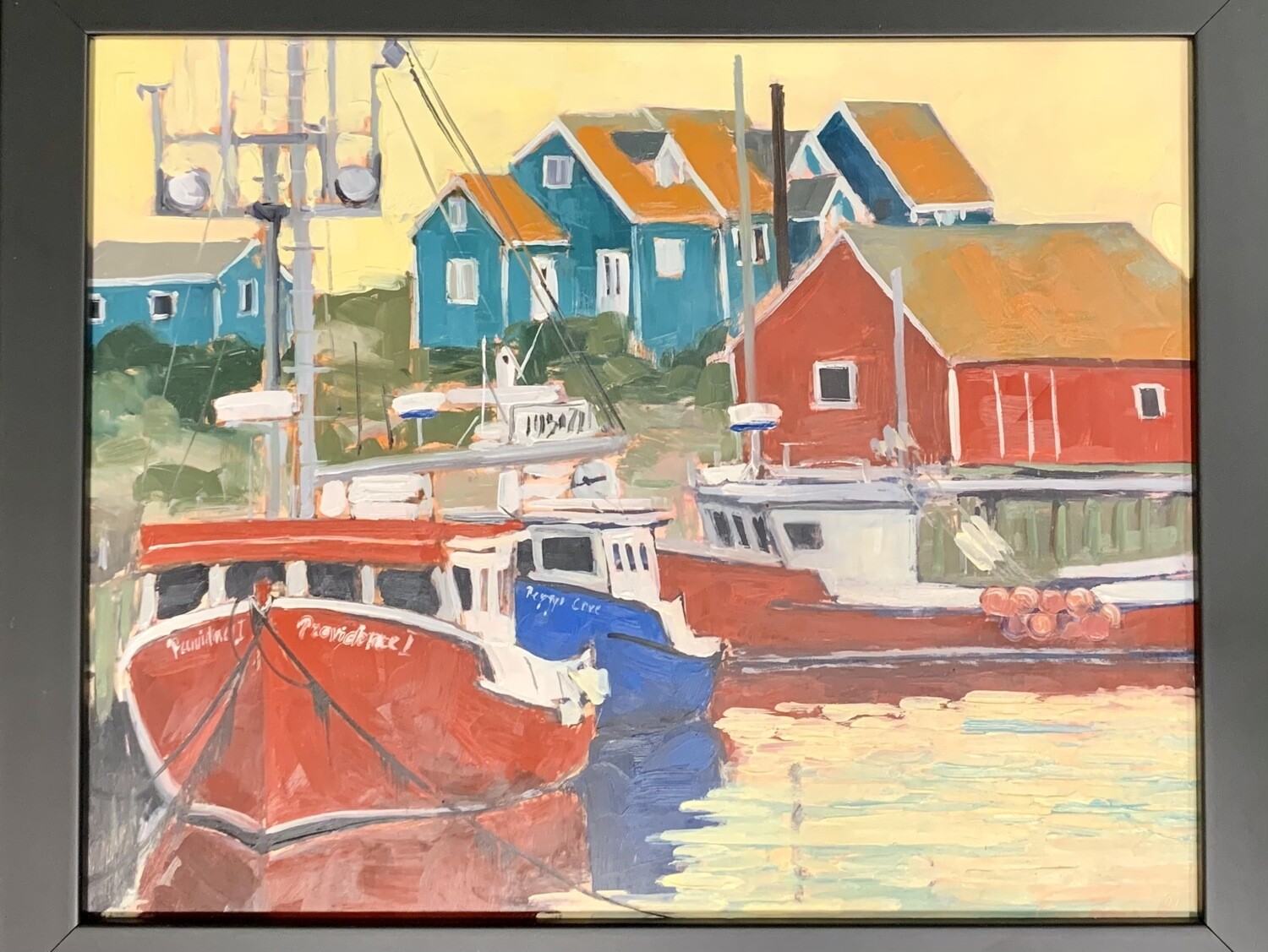 Sunset in the Harbour