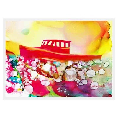 Fishing Boat Card - Hannah Hicks